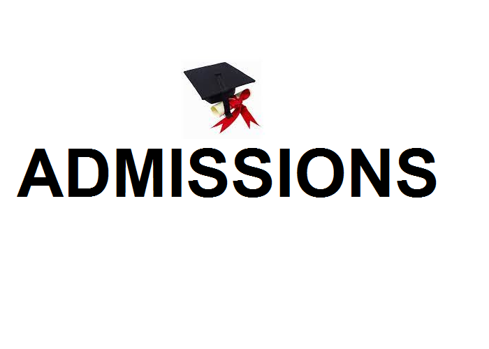 Admissions 2nd September 2021