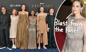 Angelina kids wear old dresses